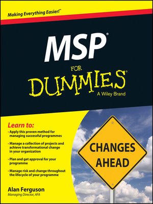 cover image of MSP For Dummies